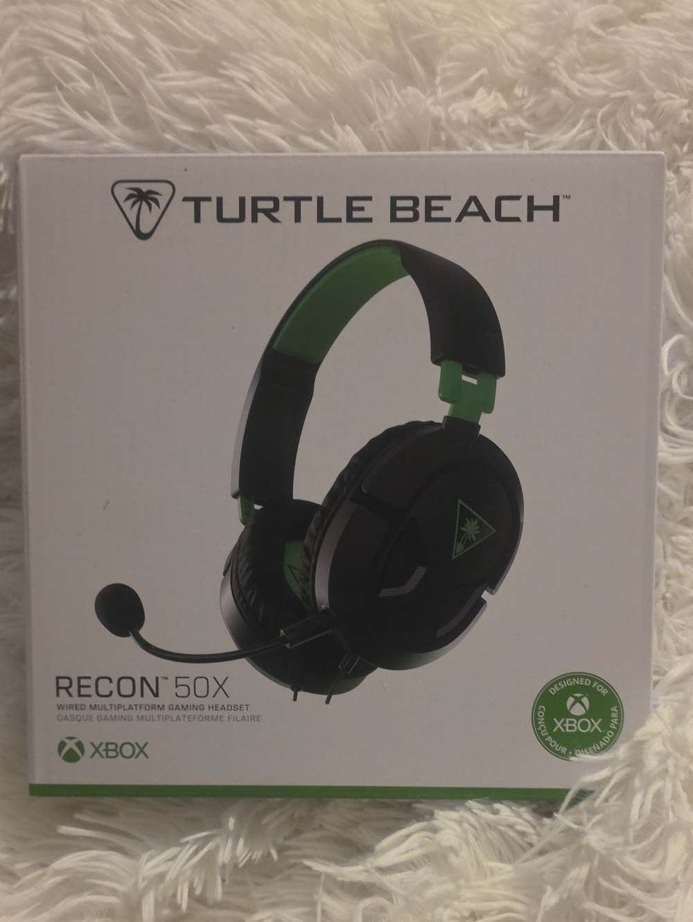 Turtle Beach Recon 50X Wired Gaming Headset - Black & Green